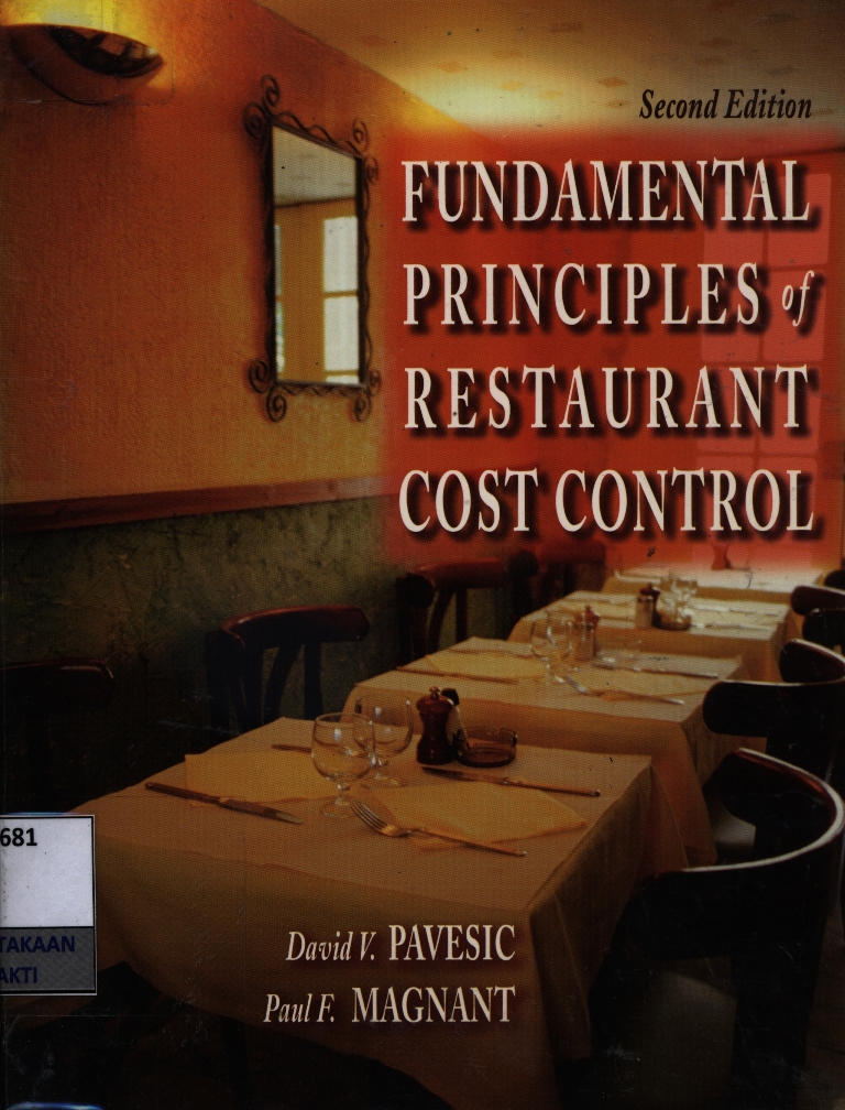 Fundamental principles of restaurant cost control