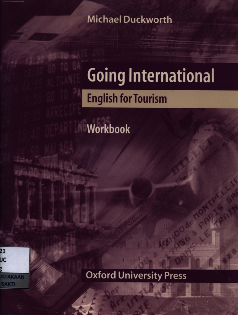 Going international - english for tourism : workbook