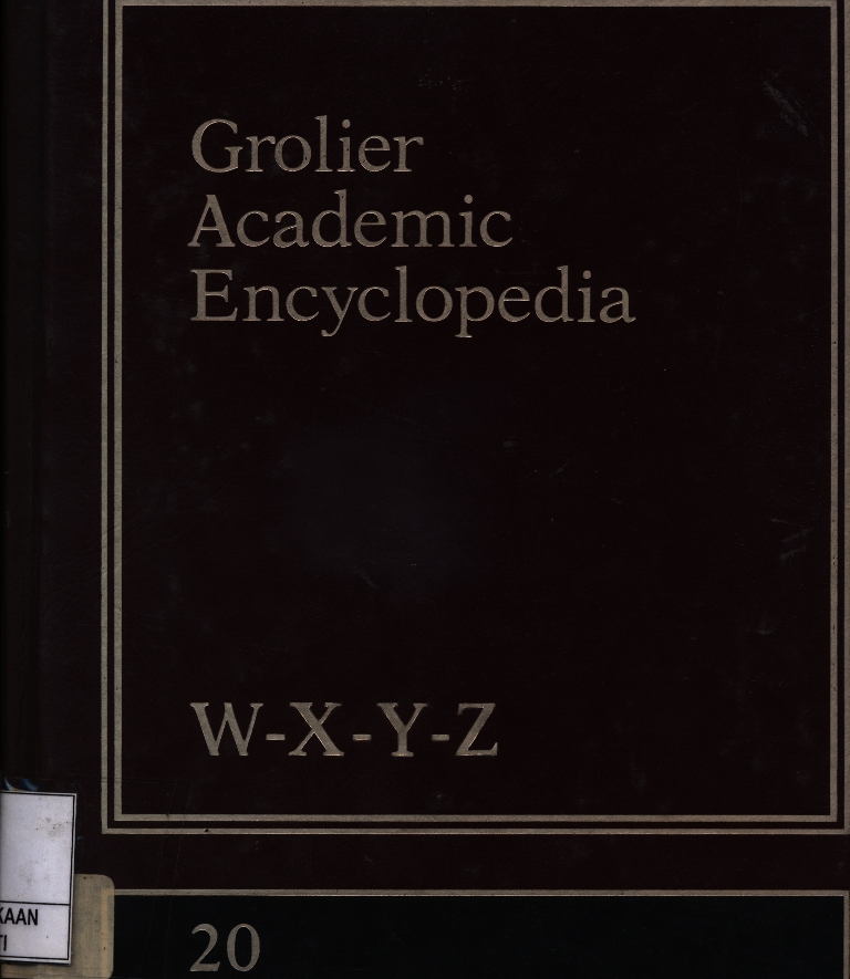 Grolier Academic Encyclopedia 20