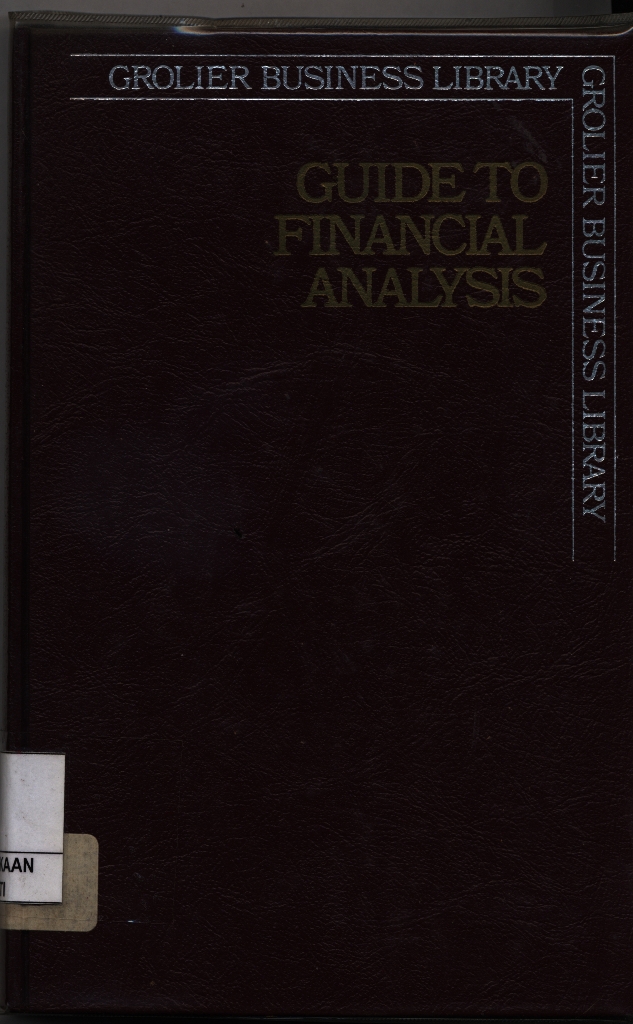 Guide to Finansial Analysis