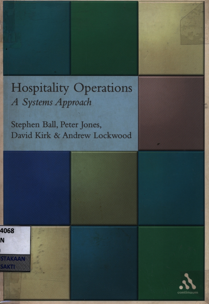 Hospitality operations : a systems approach