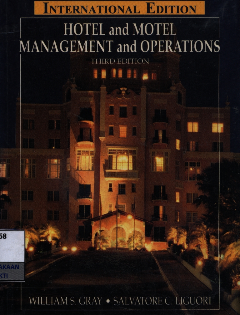 Hotel and motel management and operations