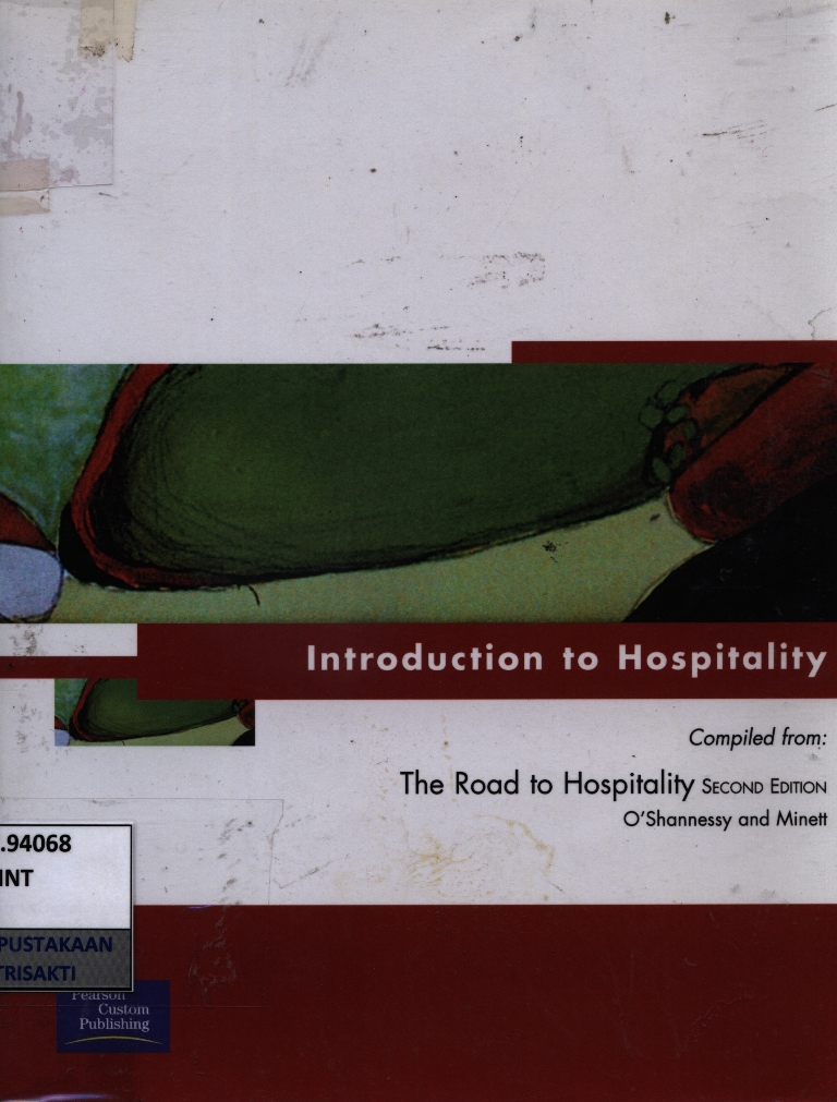 Introduction to hospitality