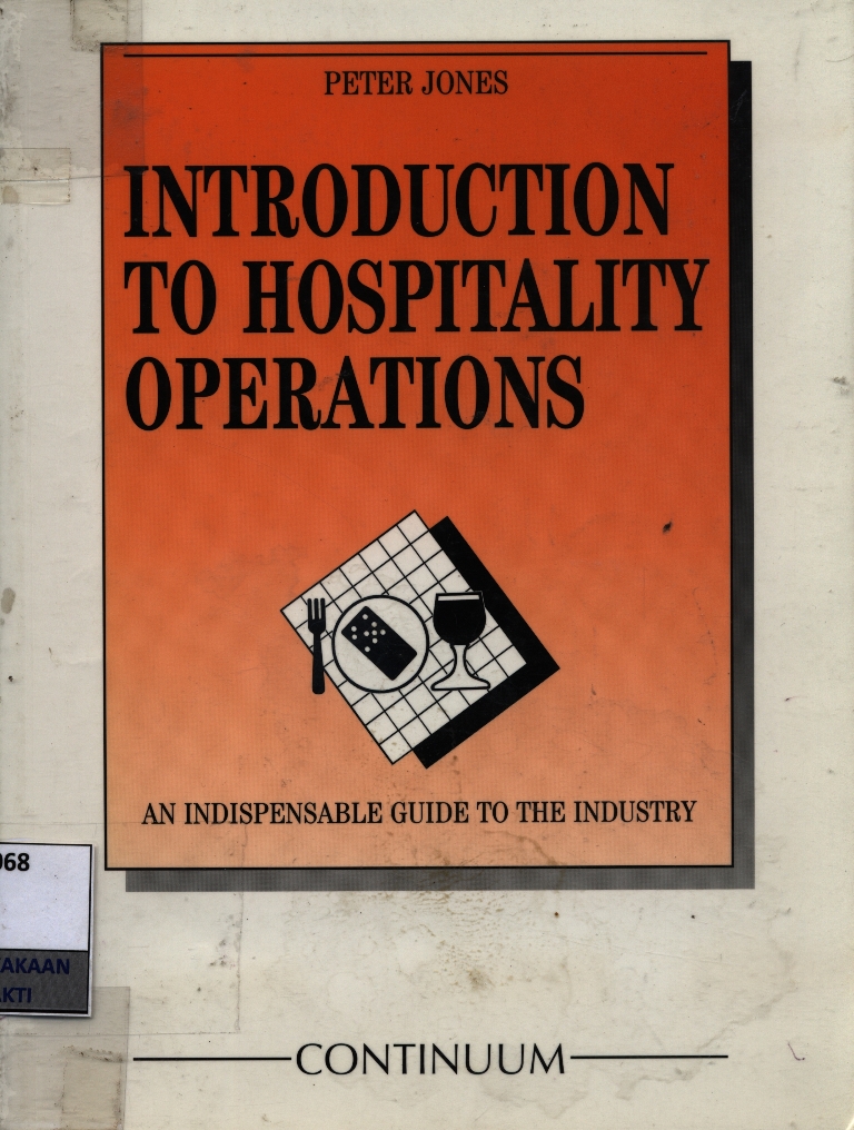 Introduction to hospitality operations