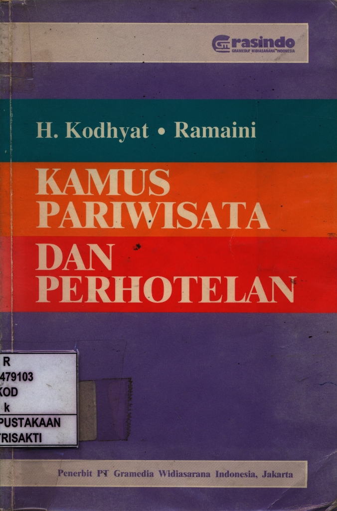 kamus Pariwisata dan perhotelan