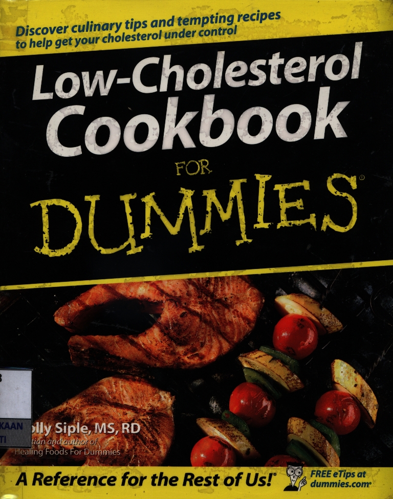 Low-cholesterol cookbook for dummies