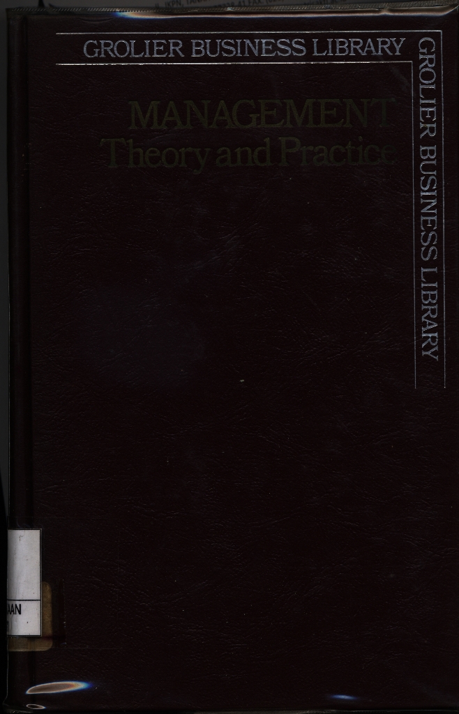 Management Theory and Practice