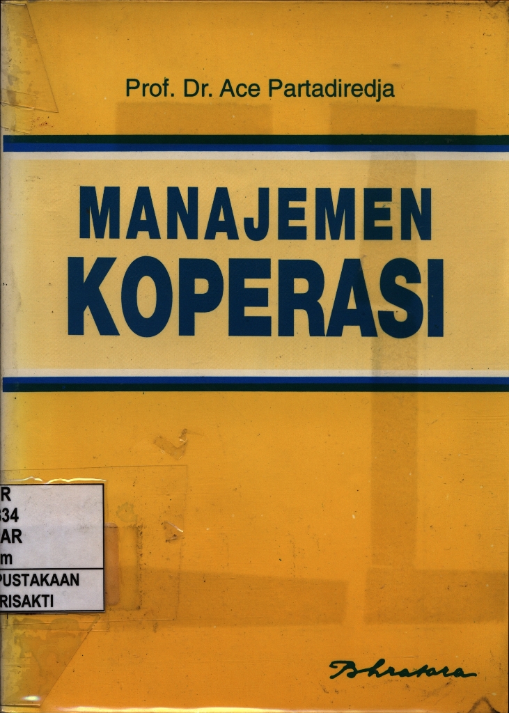 Manajemen Koperasi