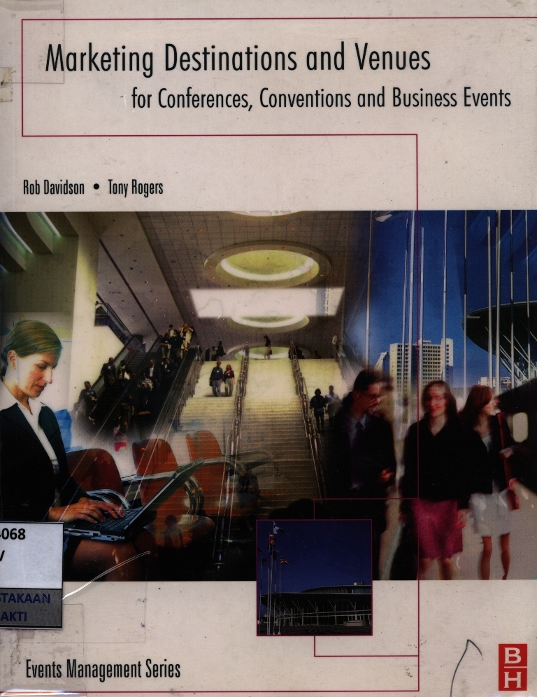 Marketing destinations and venue for conferences, conventions and business events