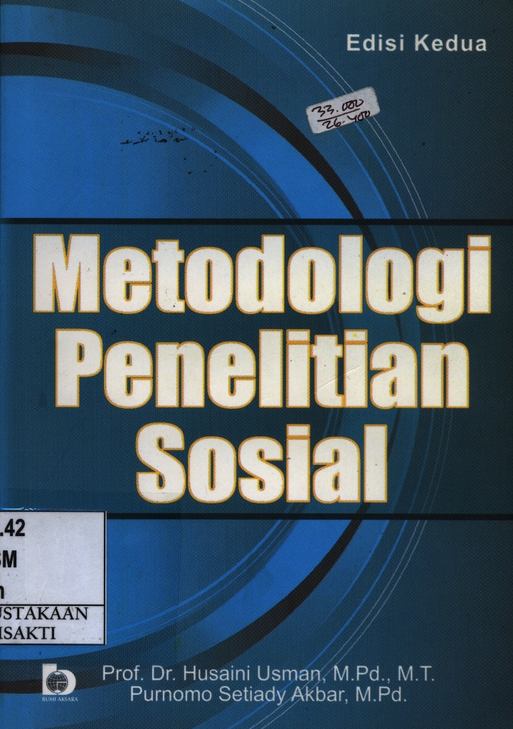 Metodologi Penelitian Sosial edisi Kedua