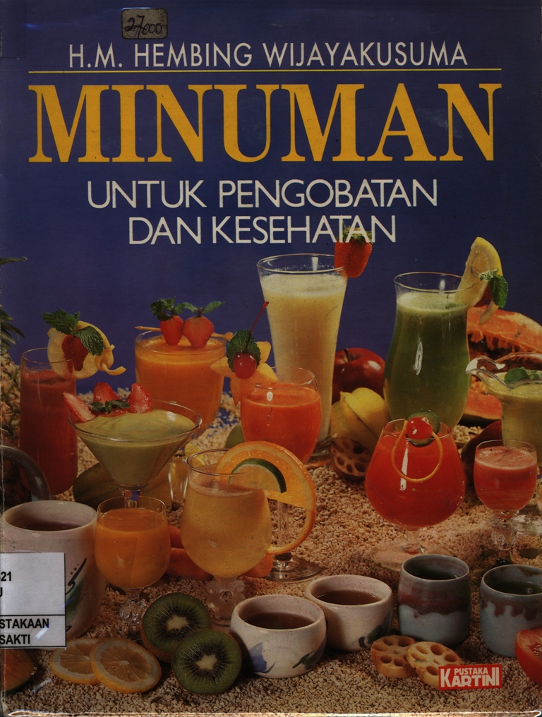 Minuman untuk pengobatan dan kesehatan