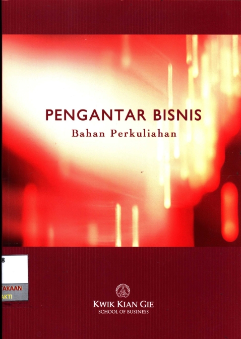 Pengantar Bisnis Bahan Perkuliahan