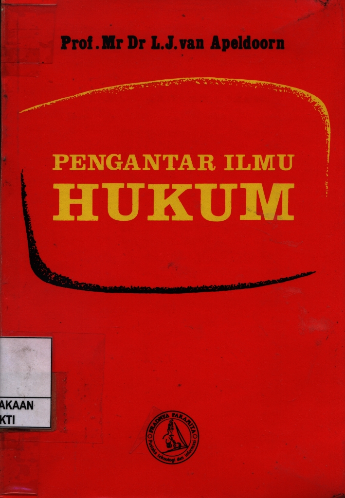Pengantar Ilmu Hukum