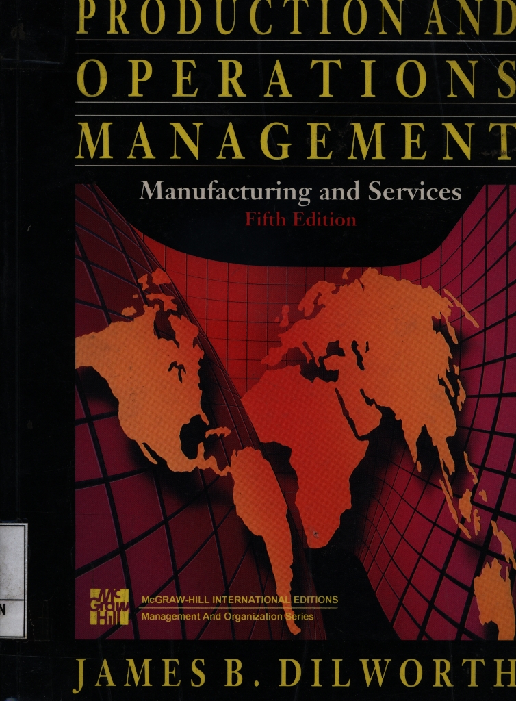 Production and Operations Management Manufacturing and Services