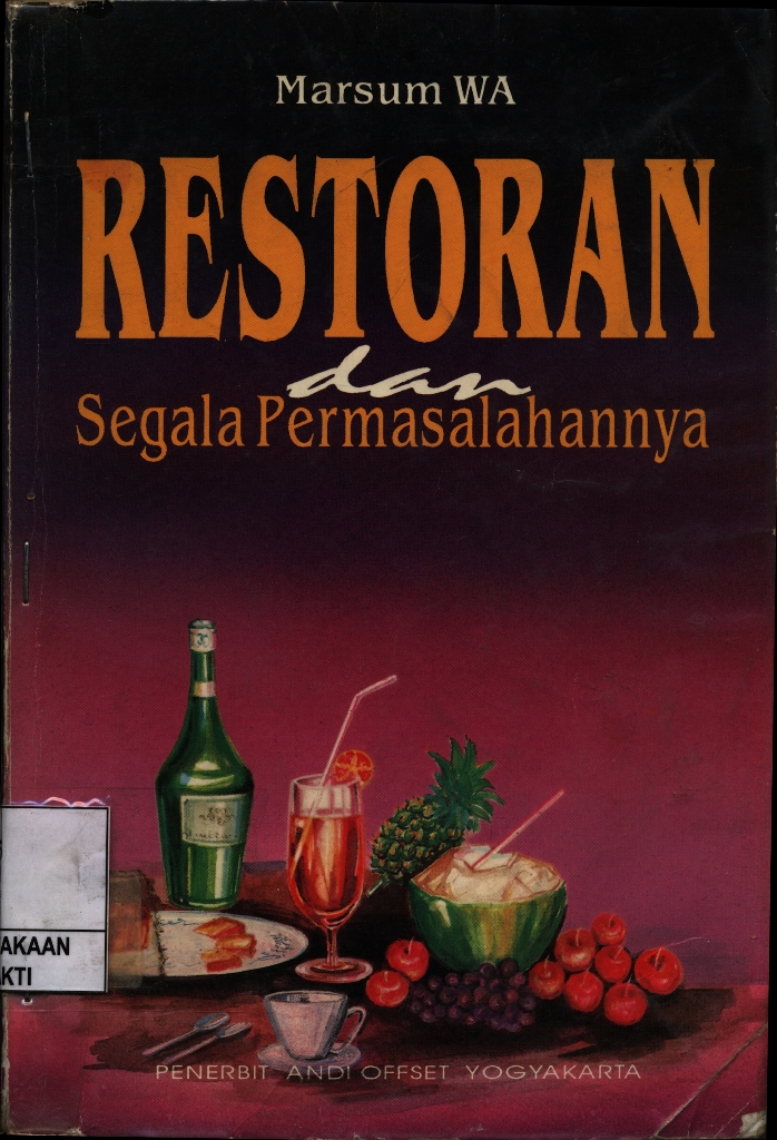 Restoran dan segala permasalahannya