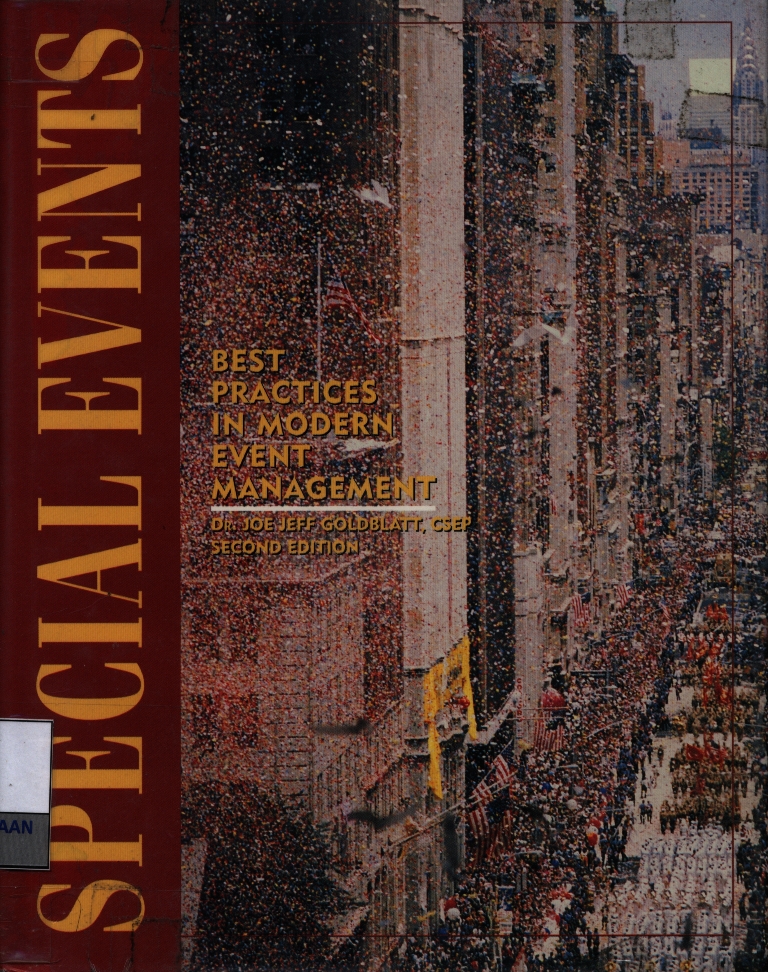 Special events : best practices in modern event management