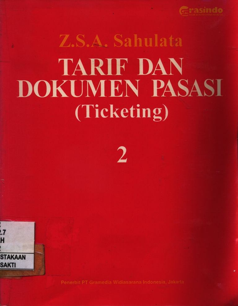 Tarif dan Dokumen Pasasi (Ticketing) 2