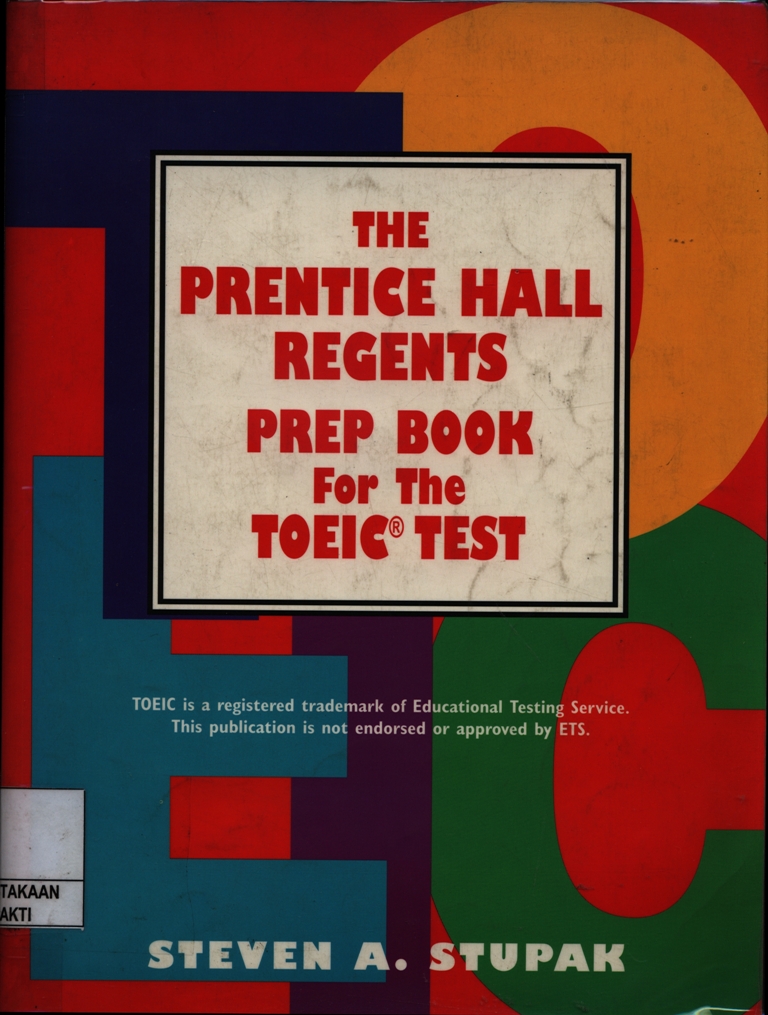 The Prentice Hall Regents Prep Book for the TOEIC Test