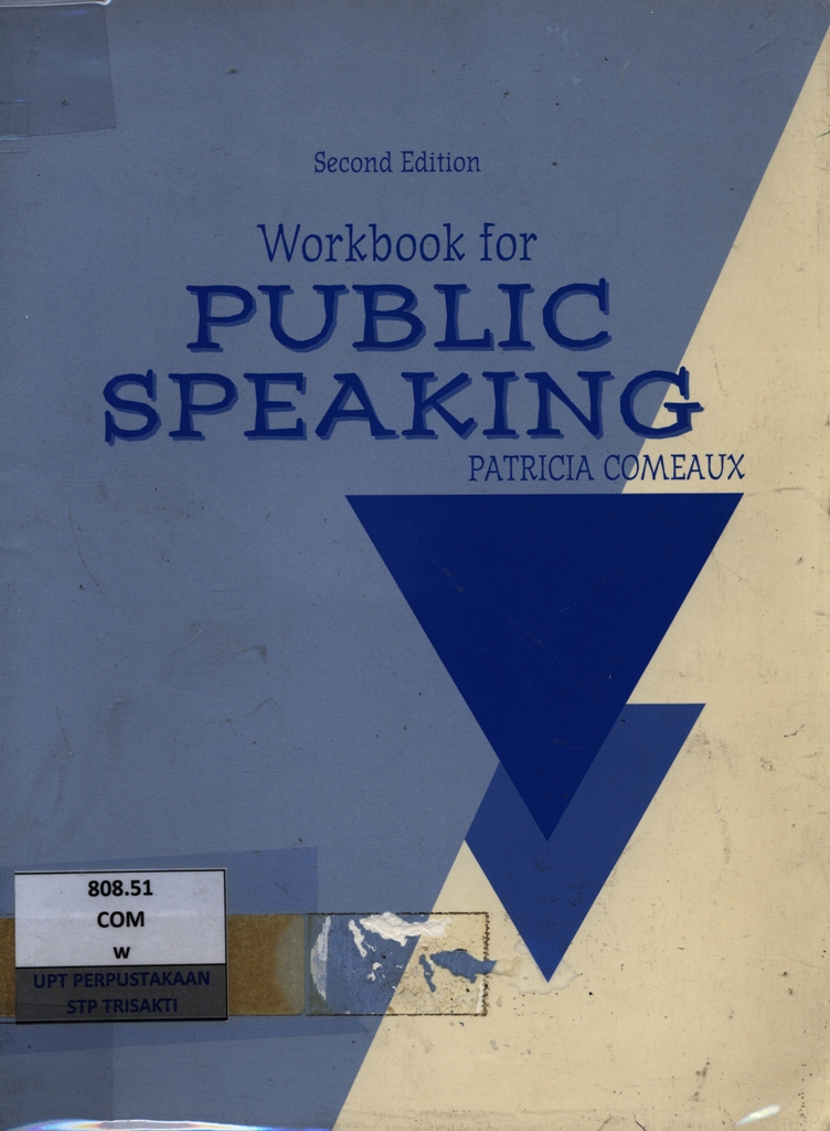 Workbook for public speaking