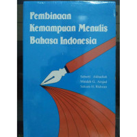Image of Pembinaan Kemampuan Menulis Bahasa indonesia