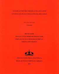 Image of ANALISIS KONSEP DIRI PEREMPUAN PELAKU KAWIN KONTRAK DI KAWASAN WISATA PUNCAK, JAWA BARAT