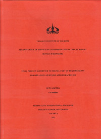 Image of THE INFLUENCE OF SERVICE ON CUSTOMER SATISFACTION AT BUDGET HOTELS IN BANGKOK