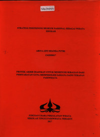 Image of STRATEGI POSITIONING MUSEUM NASIONAL SEBAGAI WISATA EDUKASI