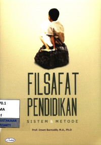 Image of Filsafat pendidikan : sistem dan metode