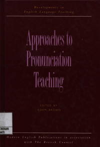 Image of Approaches to Pronunciation Teaching