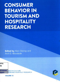 Image of Consumer Behavior In Tourism and Hospitality Research