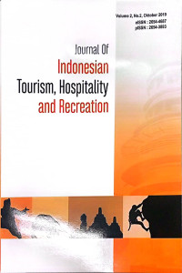 Image of Journal Of Indonesian Tourism, Hospitality and Recreation
