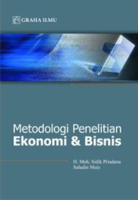 Image of Metodologi Penelitian Ekonomi & Bisnis