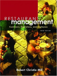 Image of Restaurant management : customers, operations, and employess
