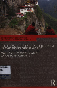 Image of Cultural heritage and tourism in the developing world : a regional perspective