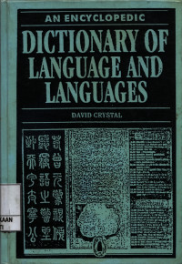 Image of An Ecyclopedic Dictionary of lnguage and languages