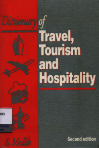 Image of Dictionary of travel, tourism and hospitality