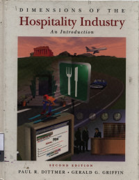 Image of Dimensions of the hospitality industry : an introduction