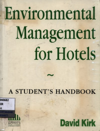 Image of Environmental management for hotels : a student's handbook
