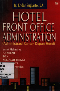 Image of Hotel Front Office Administration (administrasi kantor Depan Hotel)