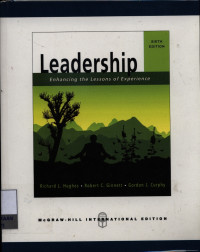 Image of Leadership : enhancing the lessons of experience