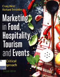 Image of Marketing In Food, Hospitality, Tourism and Events