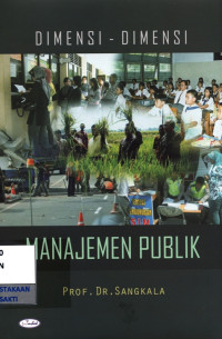 Image of Dimensi-dimensi manajemen publik