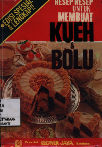 Image of Resep-Resep untuk membuat Kue dan Bolu