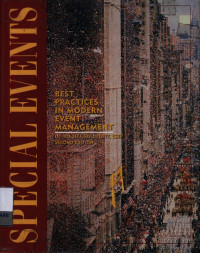 Image of Special events : best practices in modern event management