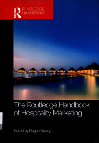 Image of The Rouledge Handbook of Hospitality Marketing